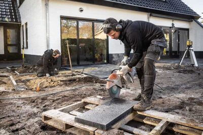 Jasper Dekker aan het werk
