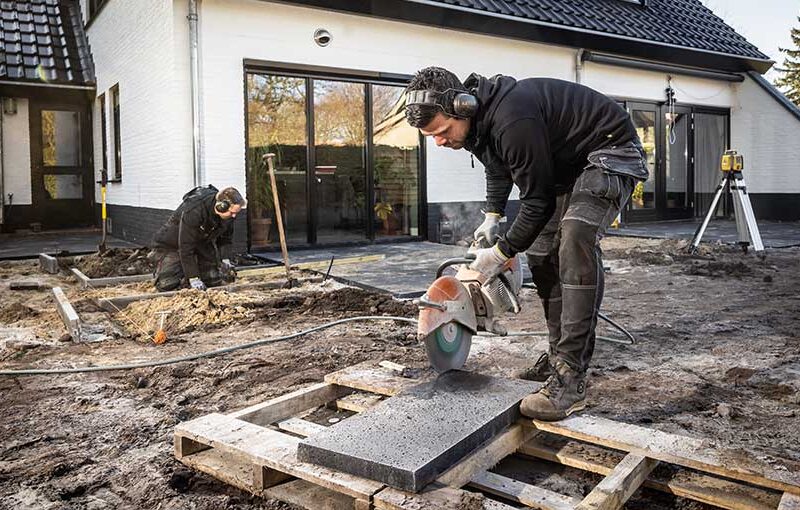 Jasper Dekker aan het werk